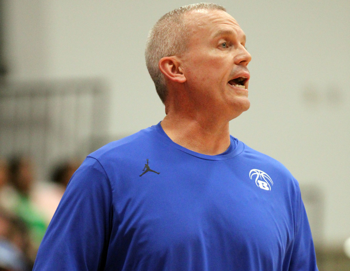 Bryant Coach Mike Abrahamson